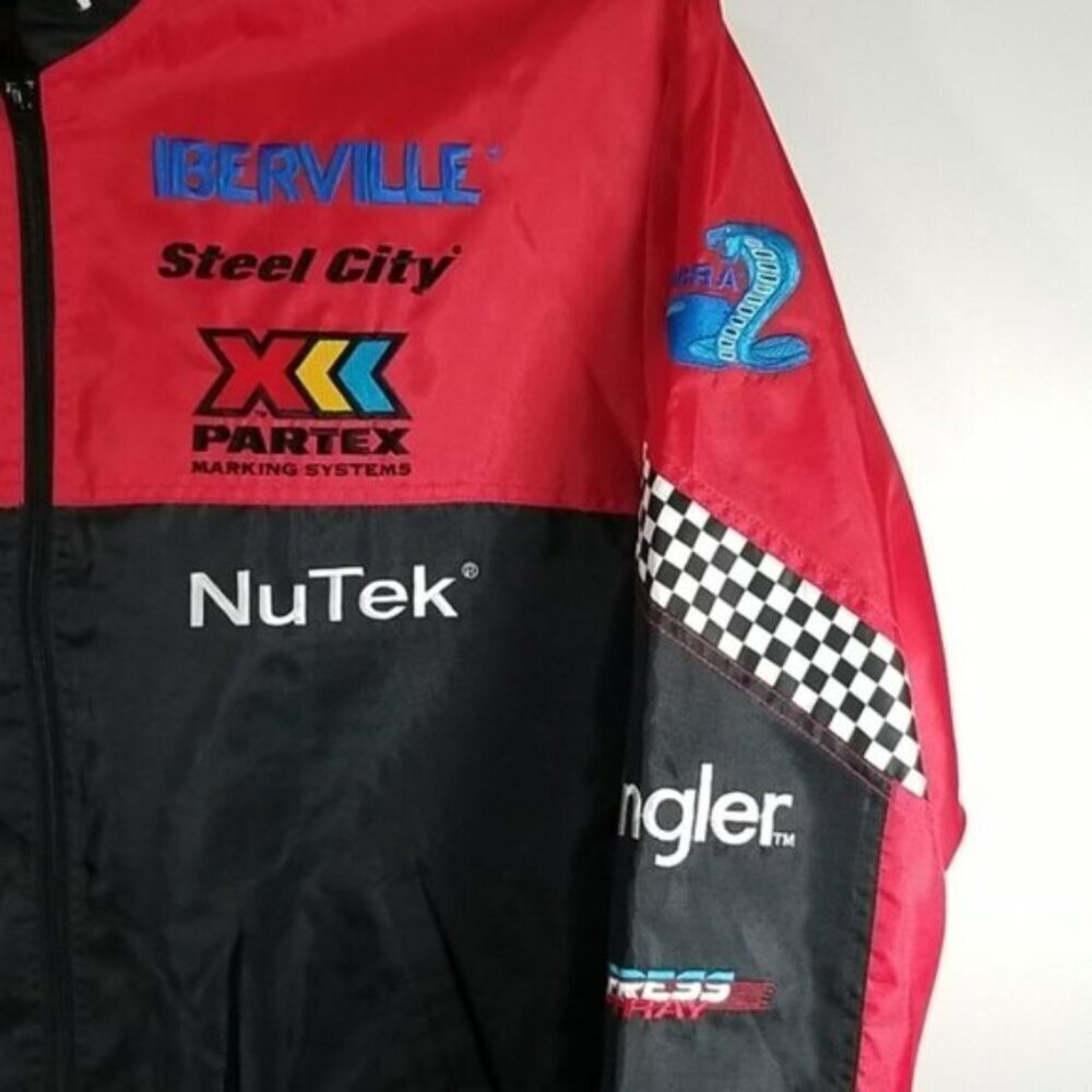 Saxon Extreme Wear Men's Jacket Size XL Motorsport Advertising - Picture 6 of 8